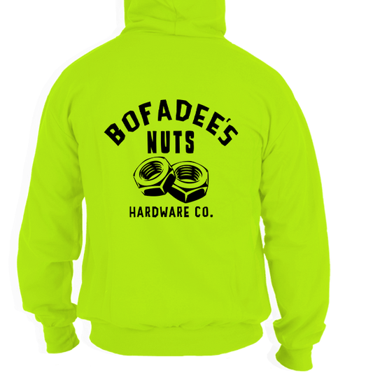 Bofadee's - Safety Yellow Hi Vis Hoodie - Armed American Supply