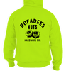 Bofadee's - safety yellow hi vis hoodie