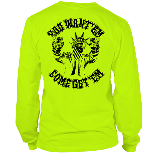 Come Get 'EM - Long Sleeve Shirt - Armed American Supply