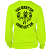 Come get 'em - long sleeve shirt