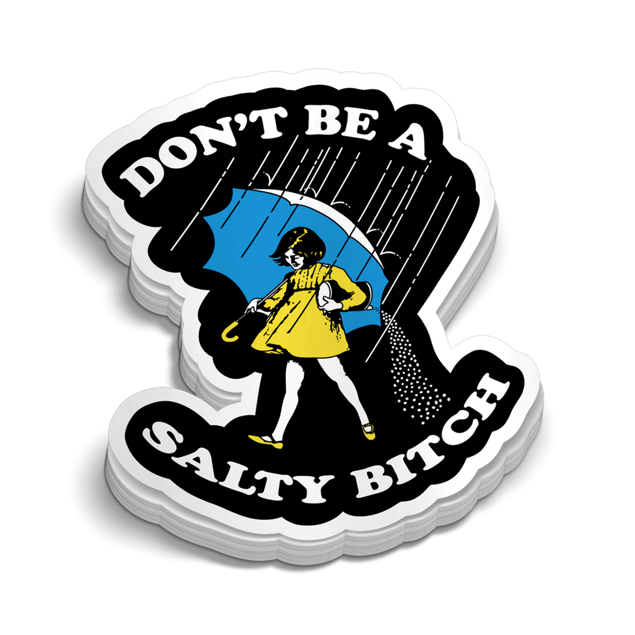 Salty Bitch Hard Hat Decal - Armed American Supply