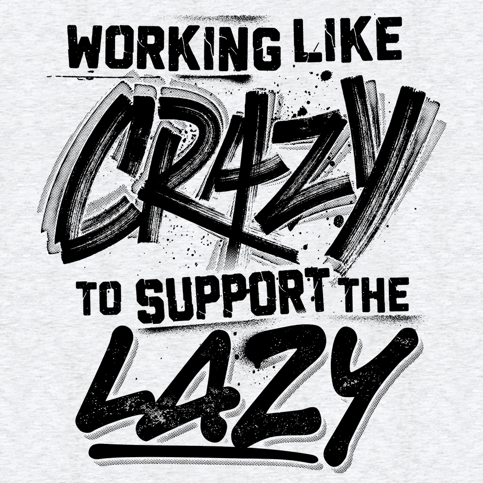 Crazy - Safety Yellow T-Shirt - Armed American Supply