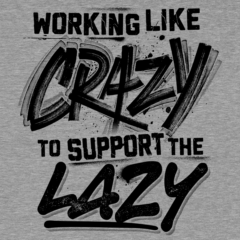 Crazy - Long Sleeve Hi - Vis T-Shirt - Armed American Supply