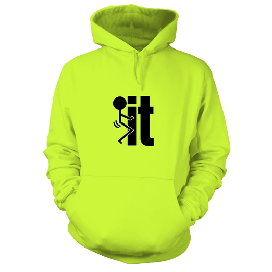 F It - Safety Yellow Hi Vis Hoodie - Armed American Supply