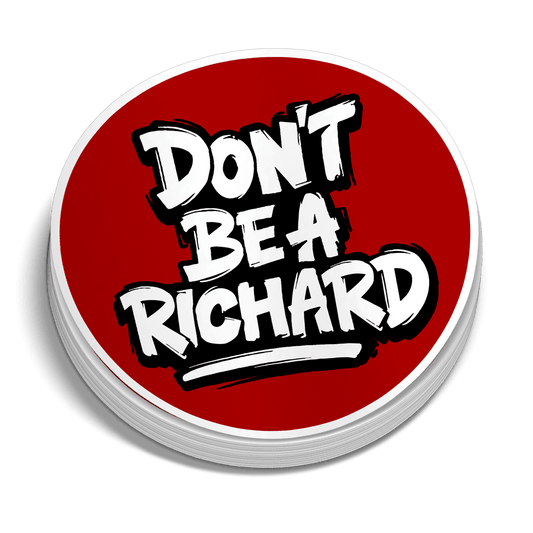 Richard - Hard Hat Decal - Armed American Supply
