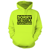 F*cktardo - safety yellow - hi vis hoodie