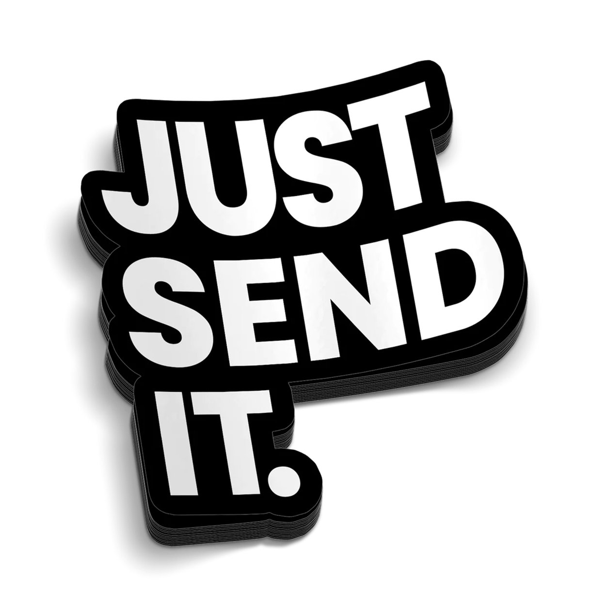 Just Send It Hard Hat Decal - Armed American Supply