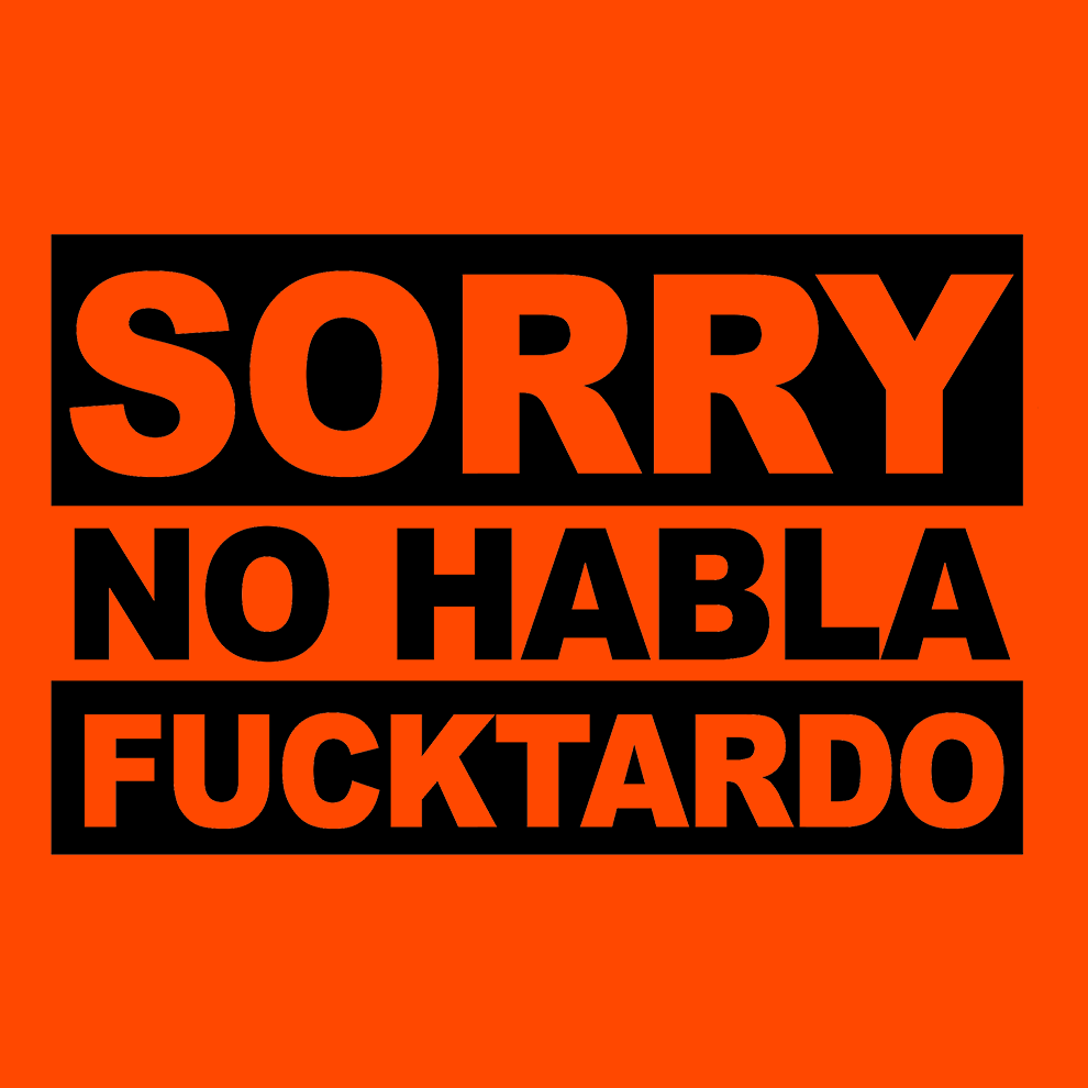 F*cktardo - Safety Yellow - Hi Vis Hoodie