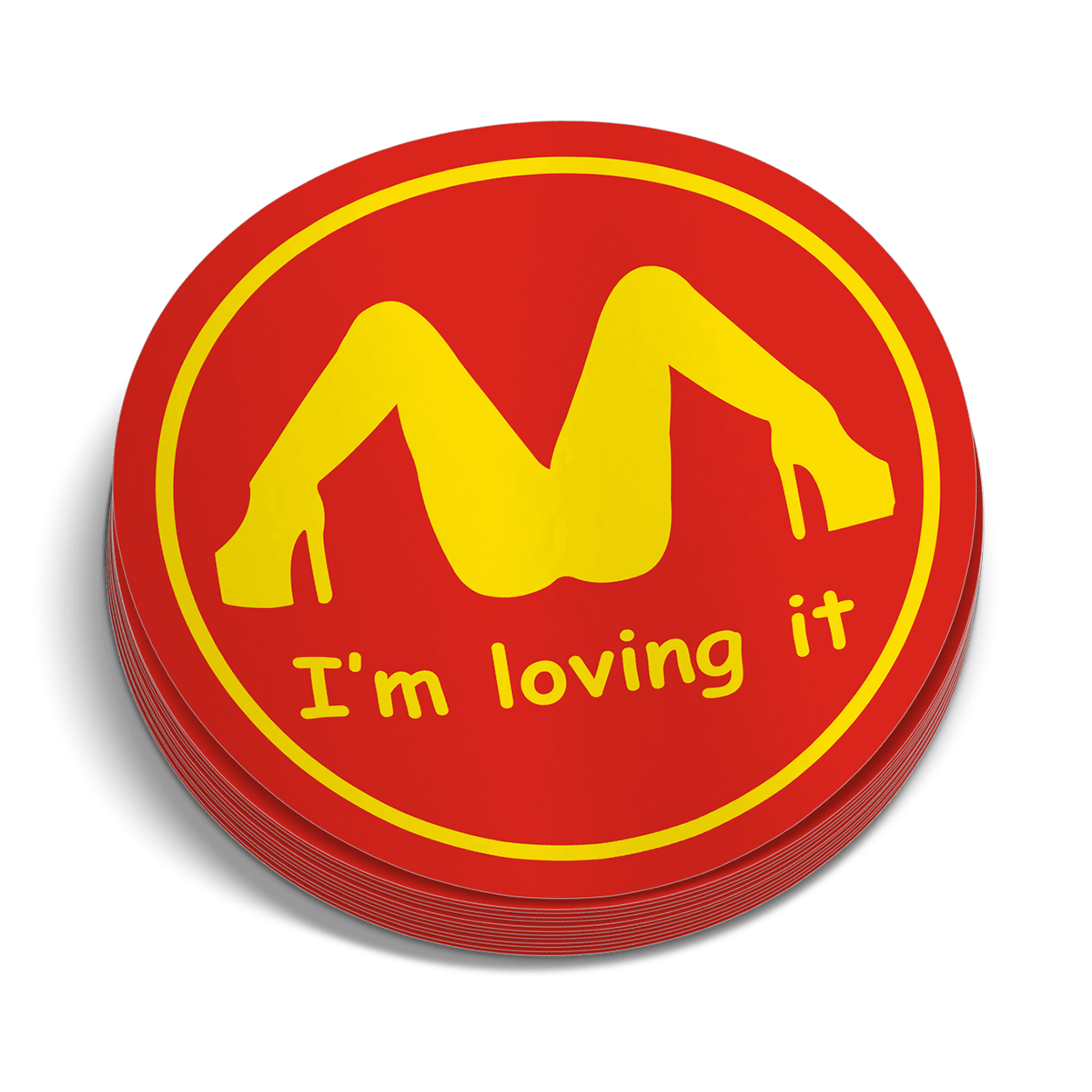 I'm Loving It Hard Hat Decal - Armed American Supply