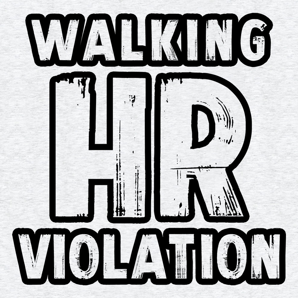 HR Violation - Safety Yellow T-Shirt - Armed American Supply