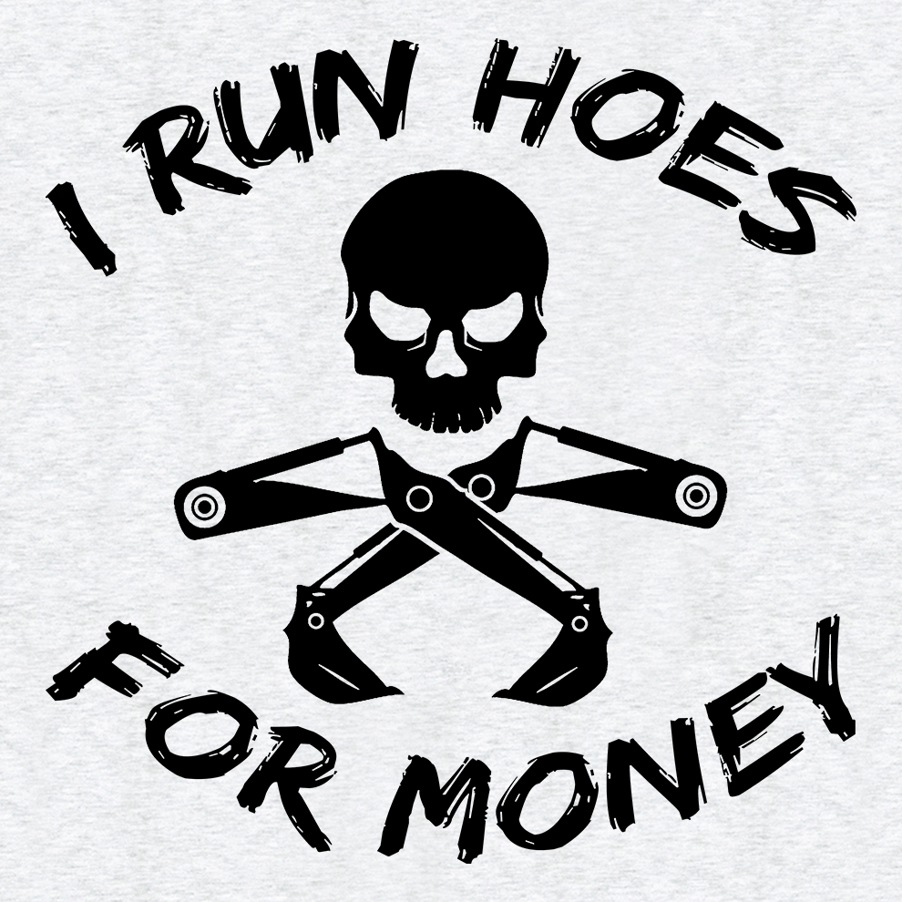 I Run Hoes - Safety Yellow T-Shirt - Armed American Supply
