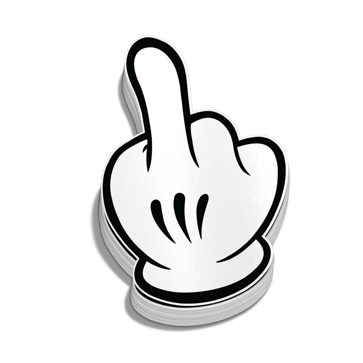 The Bird Hard Hat Decal - Armed American Supply