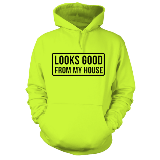 Looks Good - Safety Yellow Hoodie - Armed American Supply