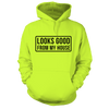 Looks good - safety yellow hoodie