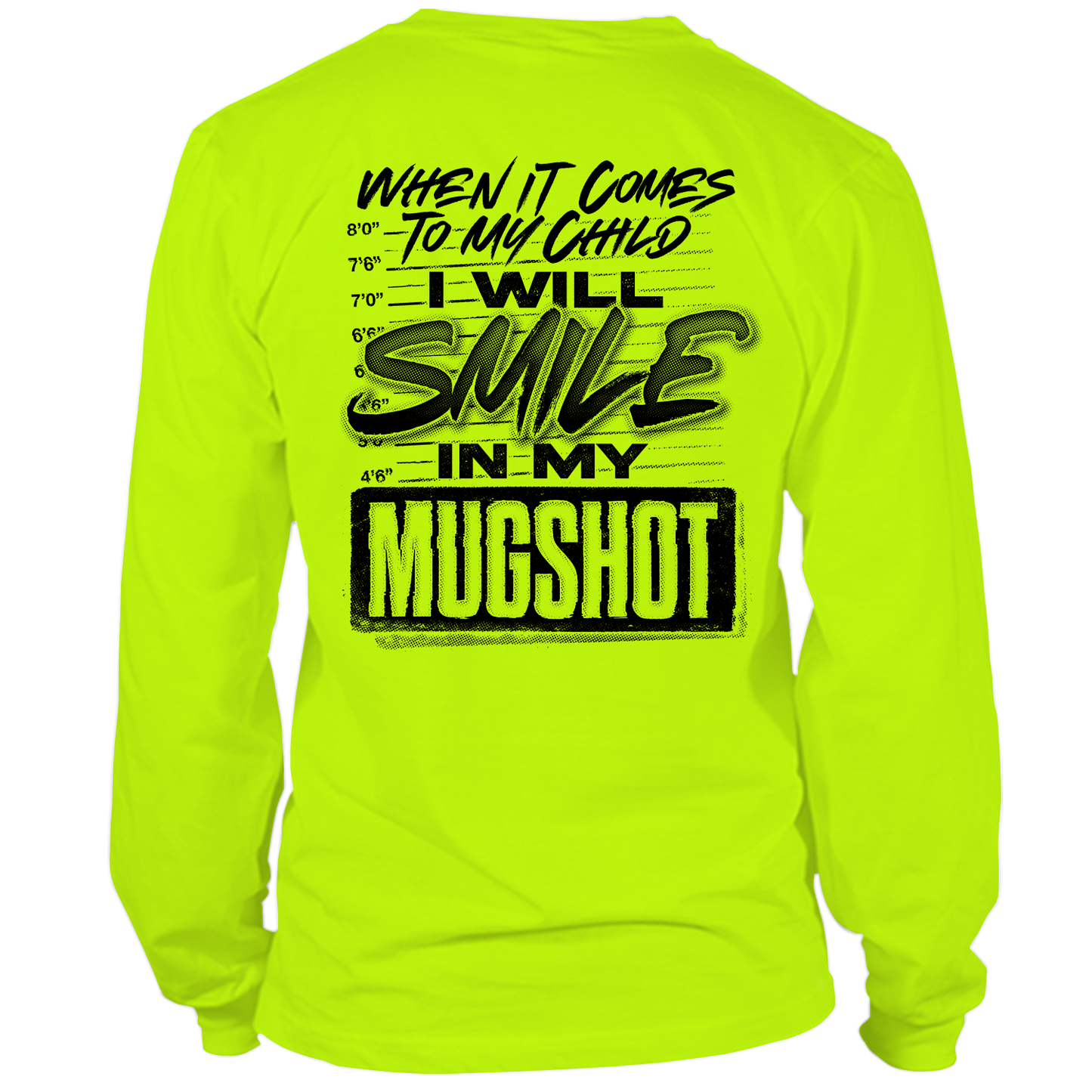 Mugshot - Long Sleeve Hi-Vis T-Shirt