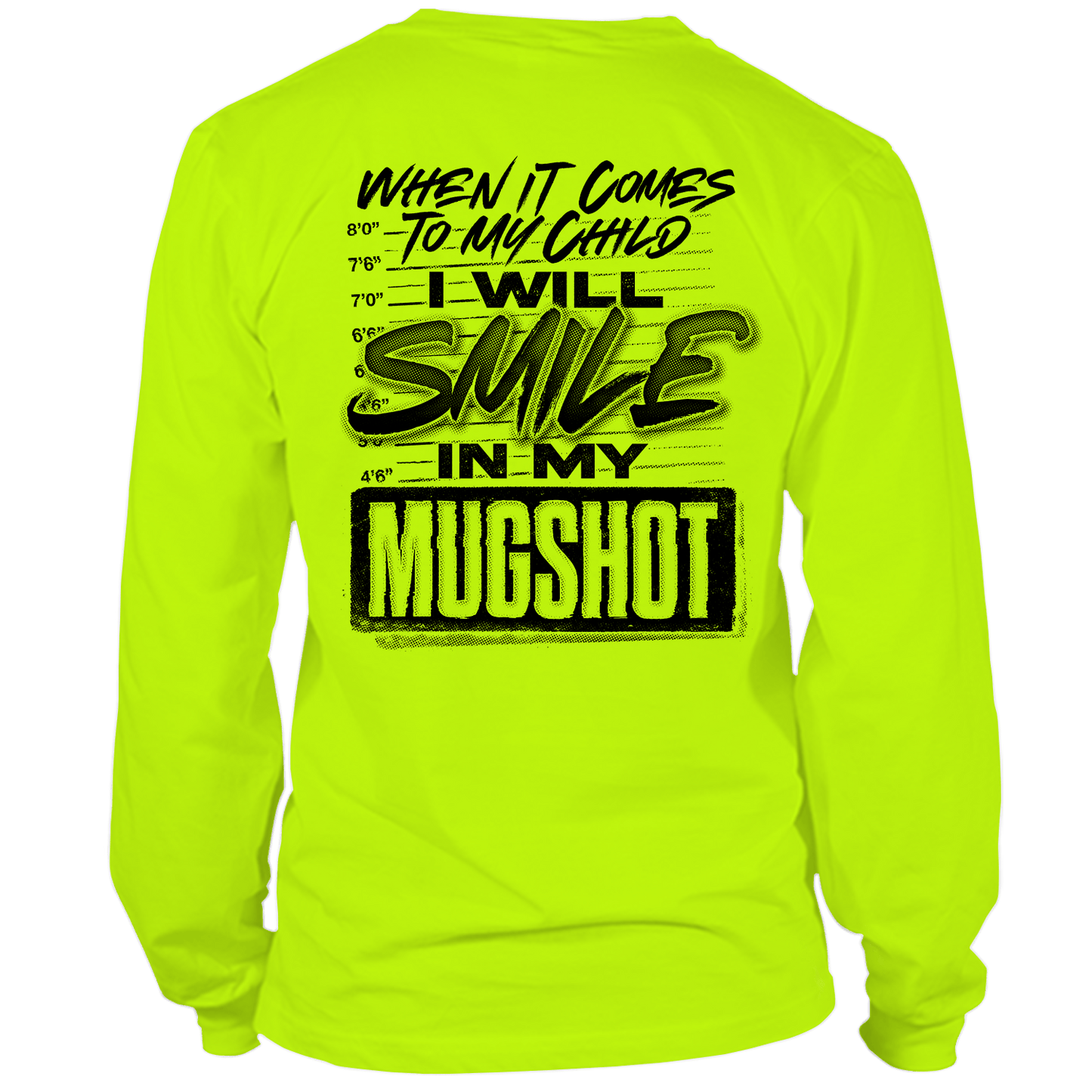 Mugshot - Long Sleeve Hi - Vis T-Shirt - Armed American Supply