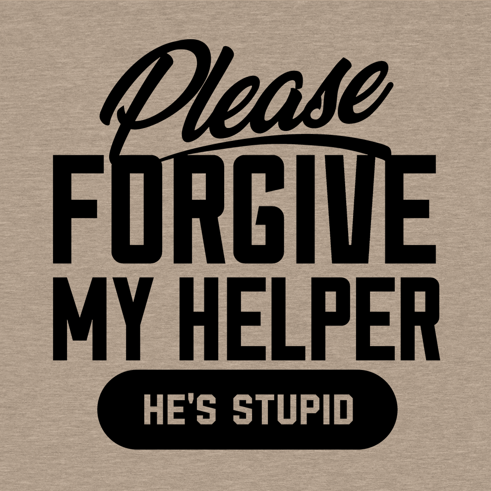 My Helper - Safety Yellow T-Shirt - Armed American Supply