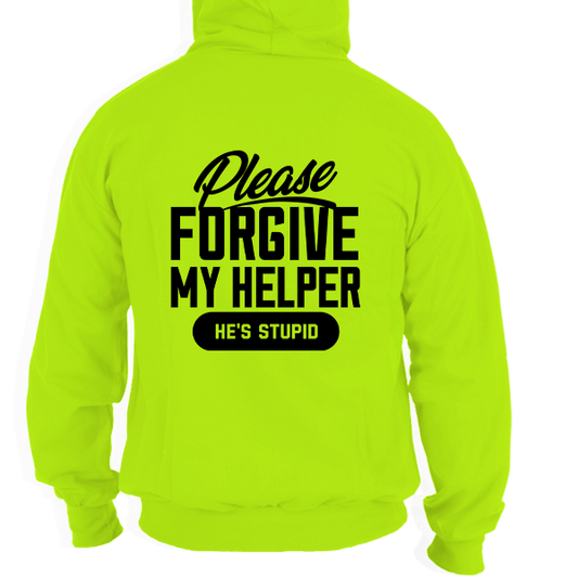 My Helper - Hi - Vis Hoodie - Armed American Supply
