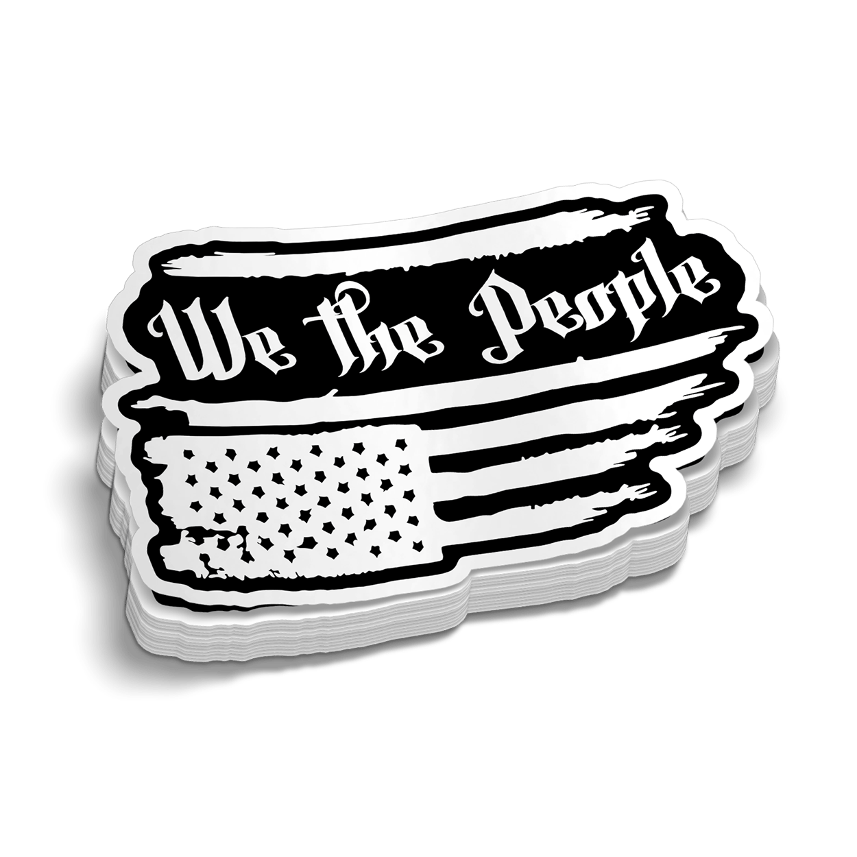 We The People Hard Hat Decal - Armed American Supply