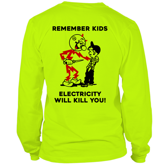 Remember Kids - Long Sleeve Hi - Vis T-Shirt - Armed American Supply