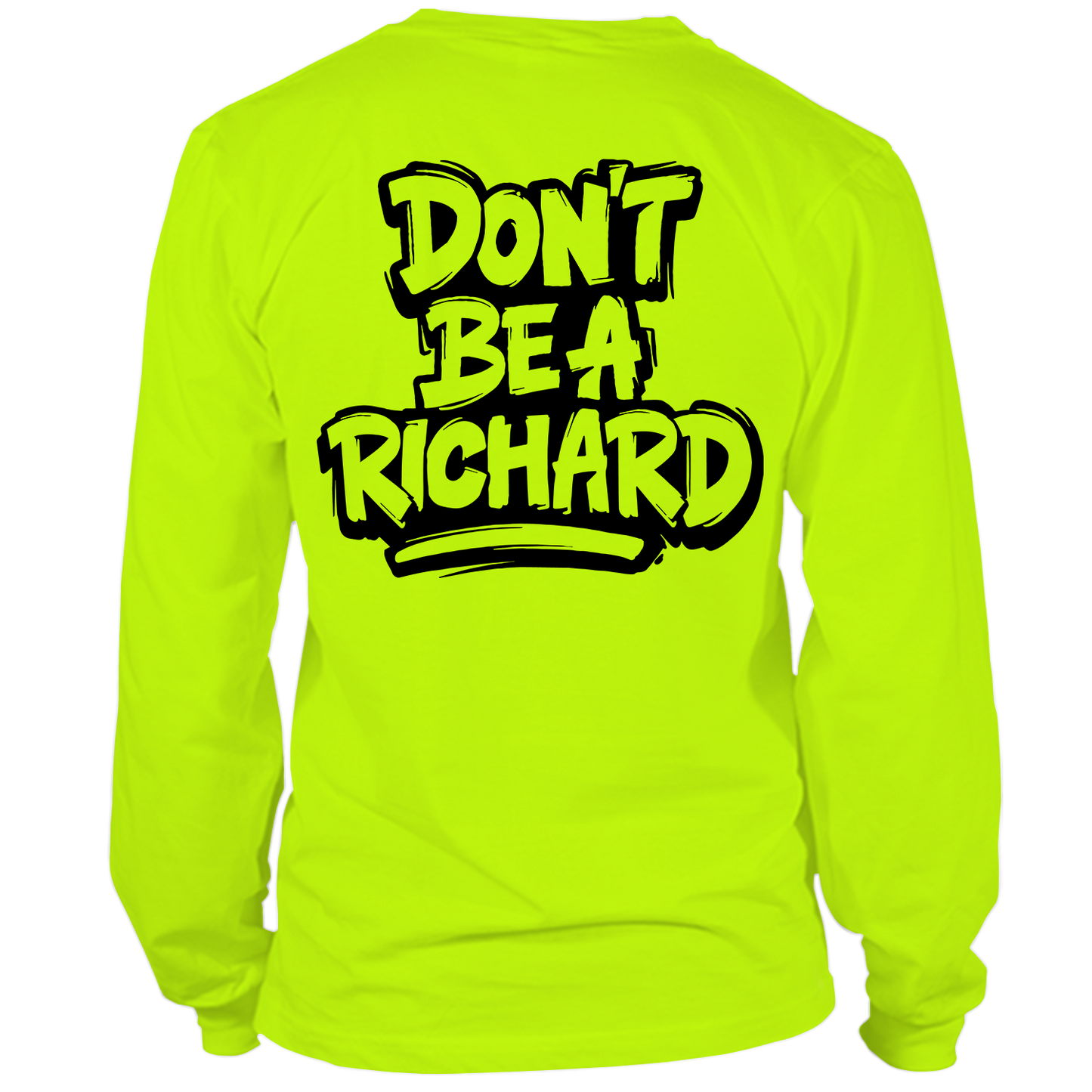 Richard - Long Sleeve Safety Yellow Hi-Vis T-Shirt