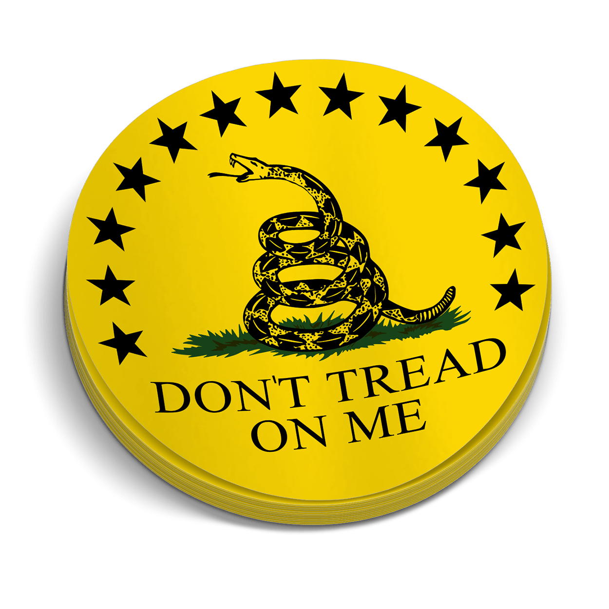 Don't tread On Me Hard Hat Decal - Armed American Supply
