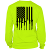 Rifle flag - long sleeve hi-vis t-shirt