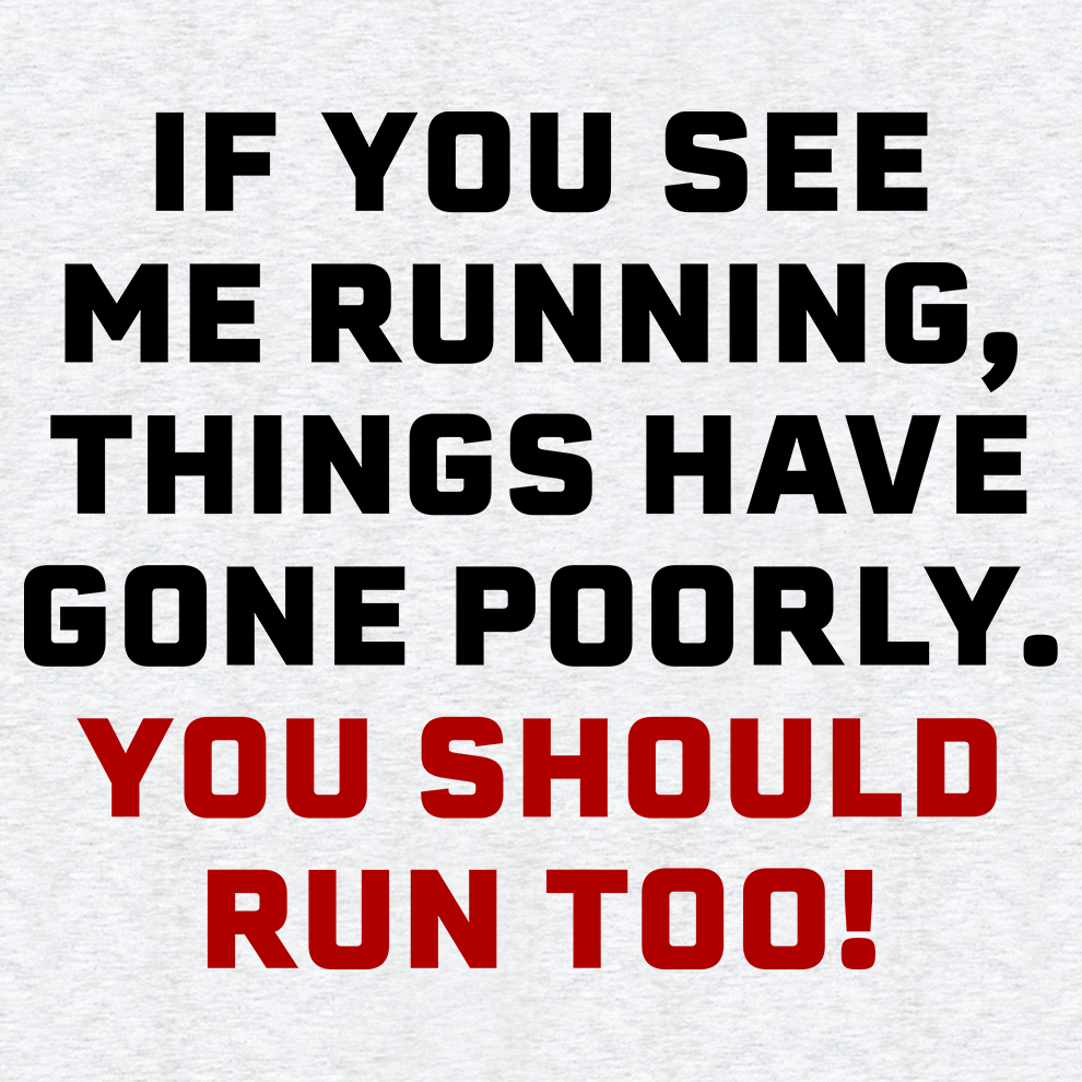 Run - Safety Yellow T-Shirt