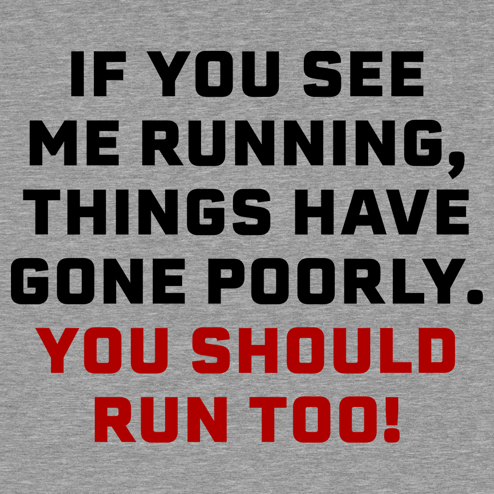 Run - Safety Yellow T-Shirt