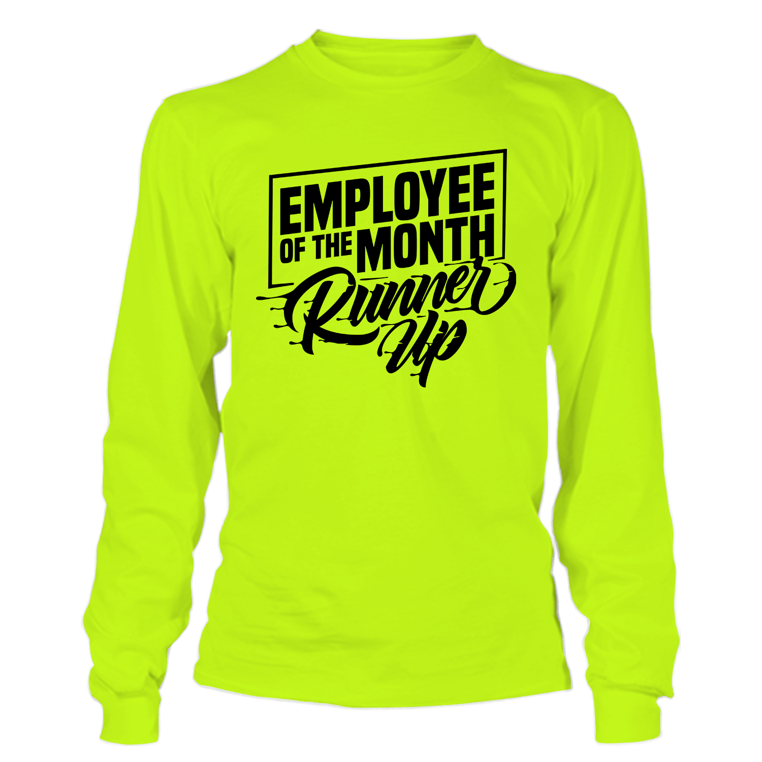 Runner Up - Hi Vis Long Sleeve - Armed American Supply