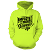 Runner up - safety yellow hi vis hoodie