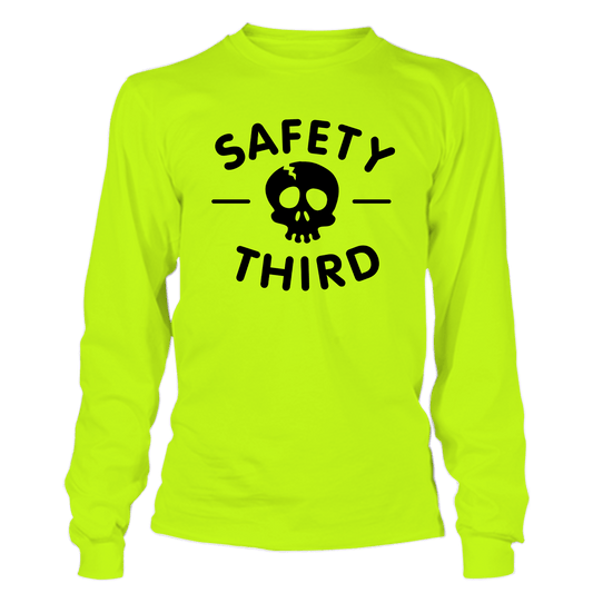 Safety Third - Long Sleeve Hi - Vis T-Shirt - Armed American Supply