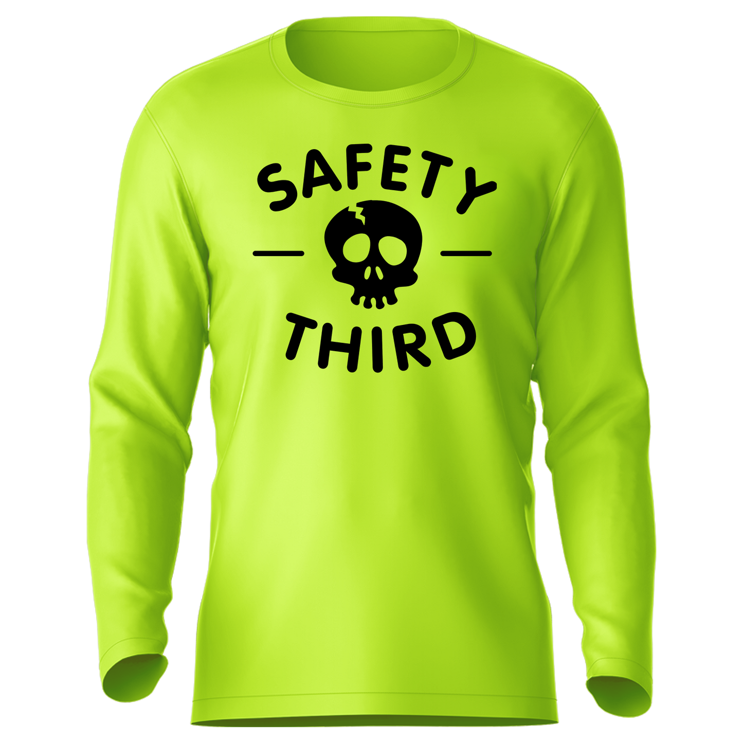 Safety Third - Hi-Visibility UPF 50 Long Sleeve Sun Shirt