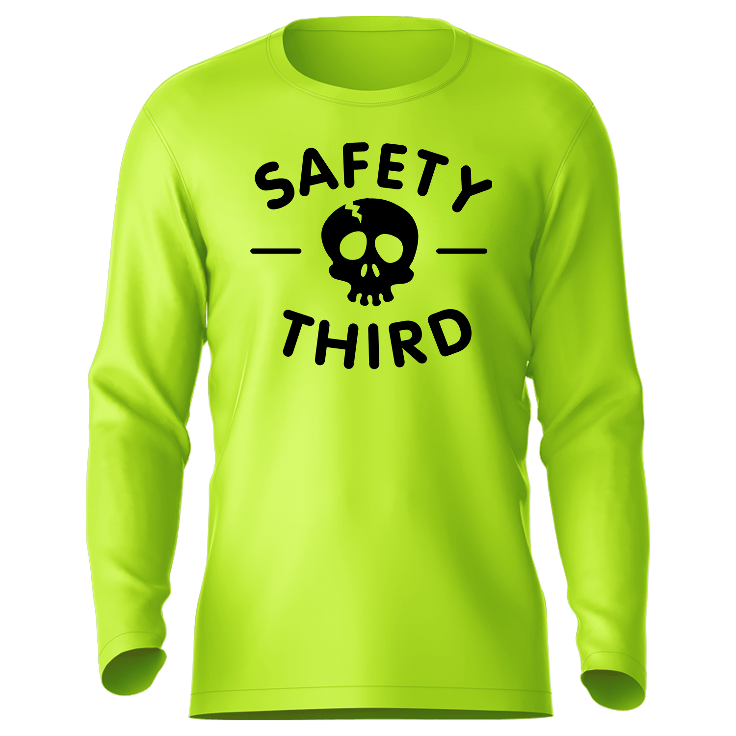 Safety Third - Hi - Visibility UPF 50 Long Sleeve Sun Shirt - Armed American Supply