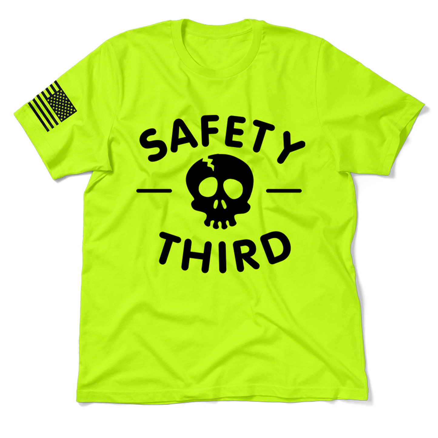 Safety Third - Safety Yellow T-Shirt