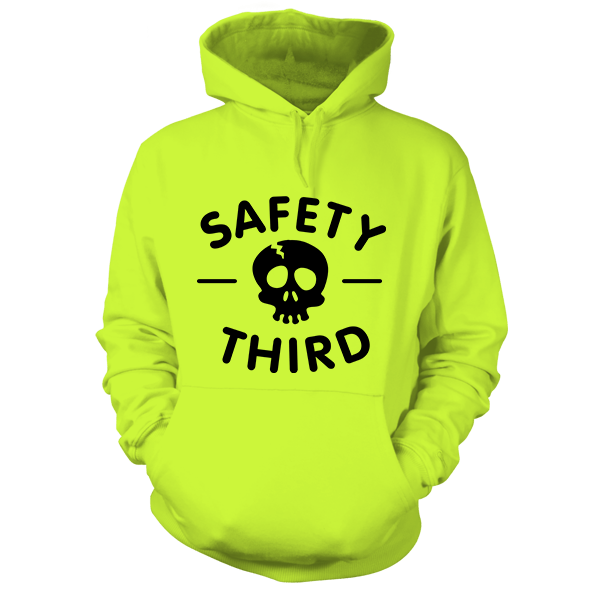 Safety Third - Safety Yellow Hi - Vis Hoodie - Armed American Supply