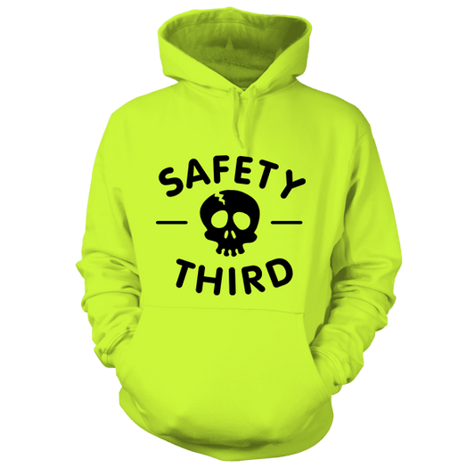 Safety Third - Safety Yellow Hi - Vis Hoodie - Armed American Supply