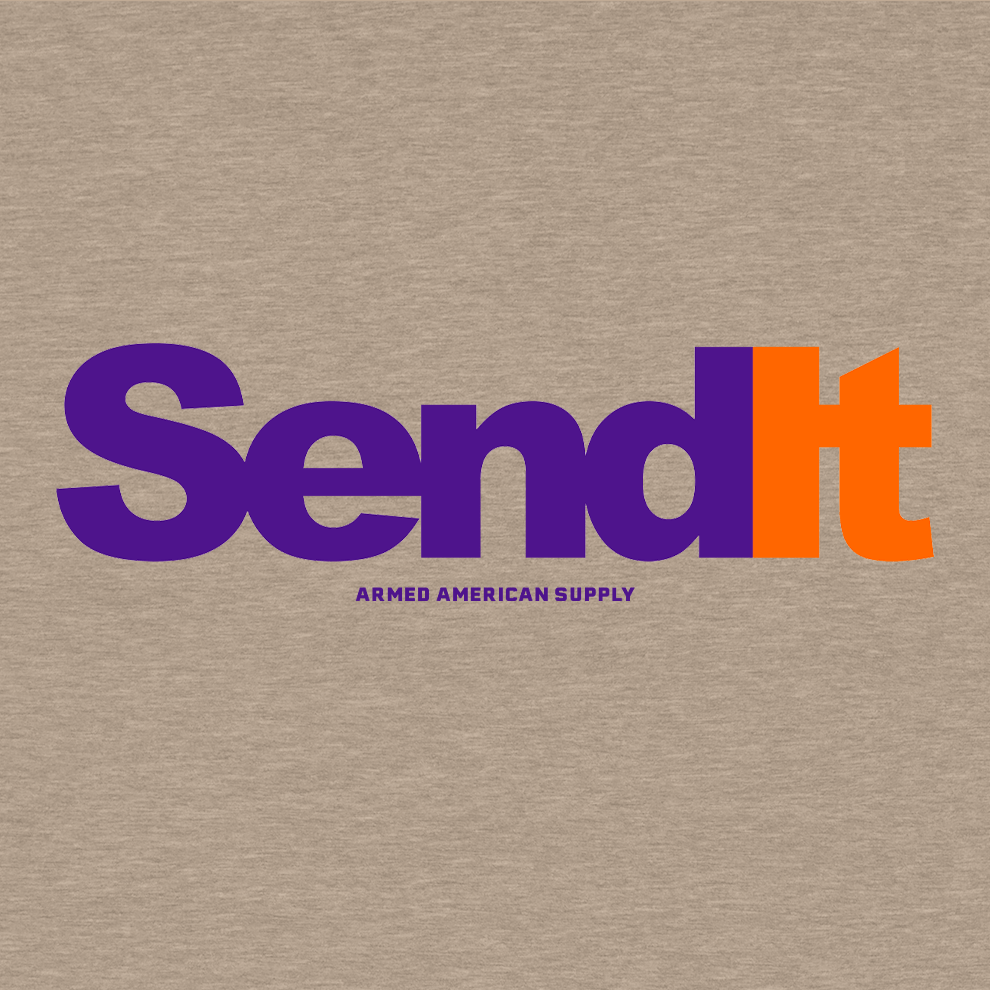 Send It - Safety Yellow T-Shirt - Armed American Supply