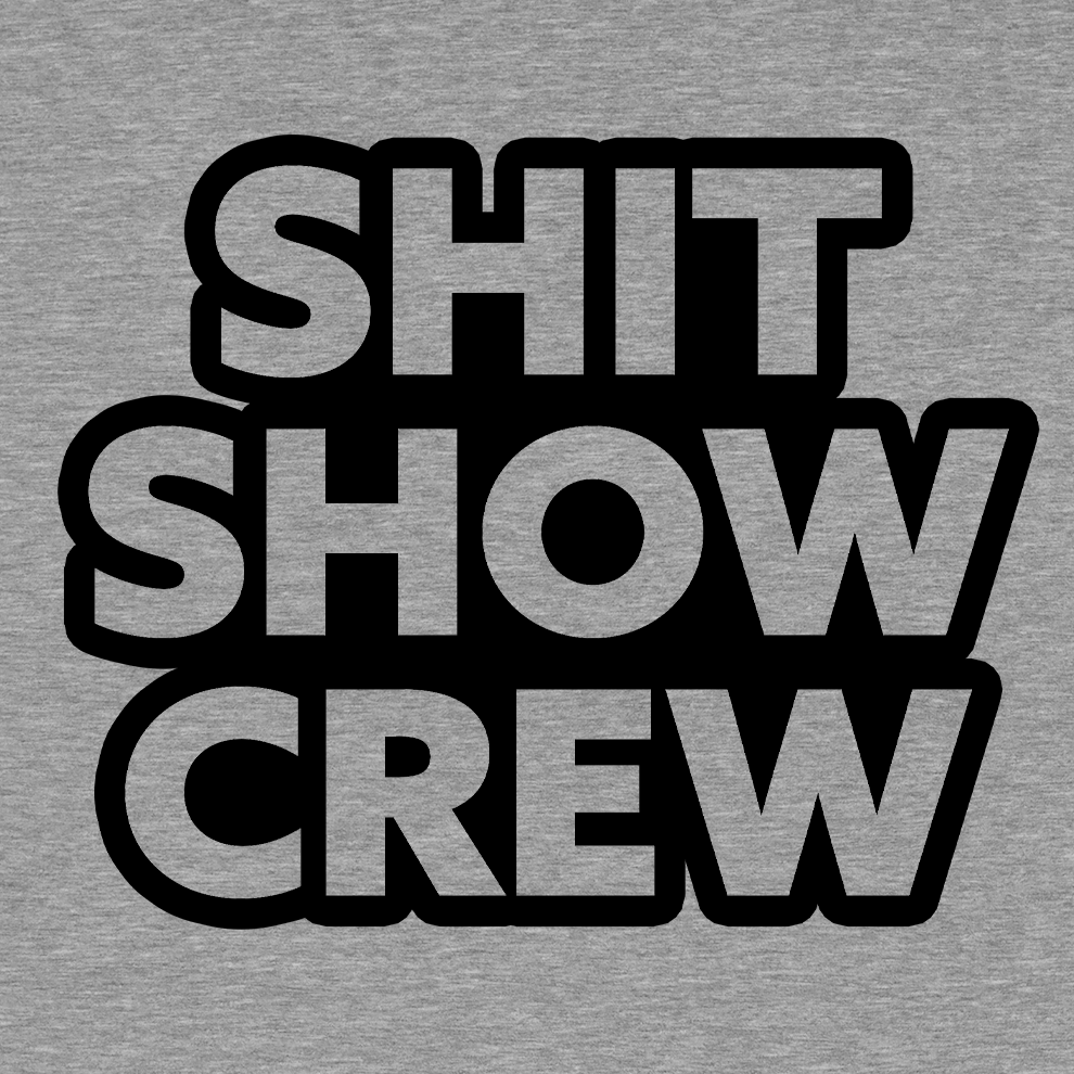 Shit Show Crew - Safety Yellow Hi-Vis Hoodie