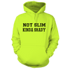 Slim shady - safety yellow hoodie