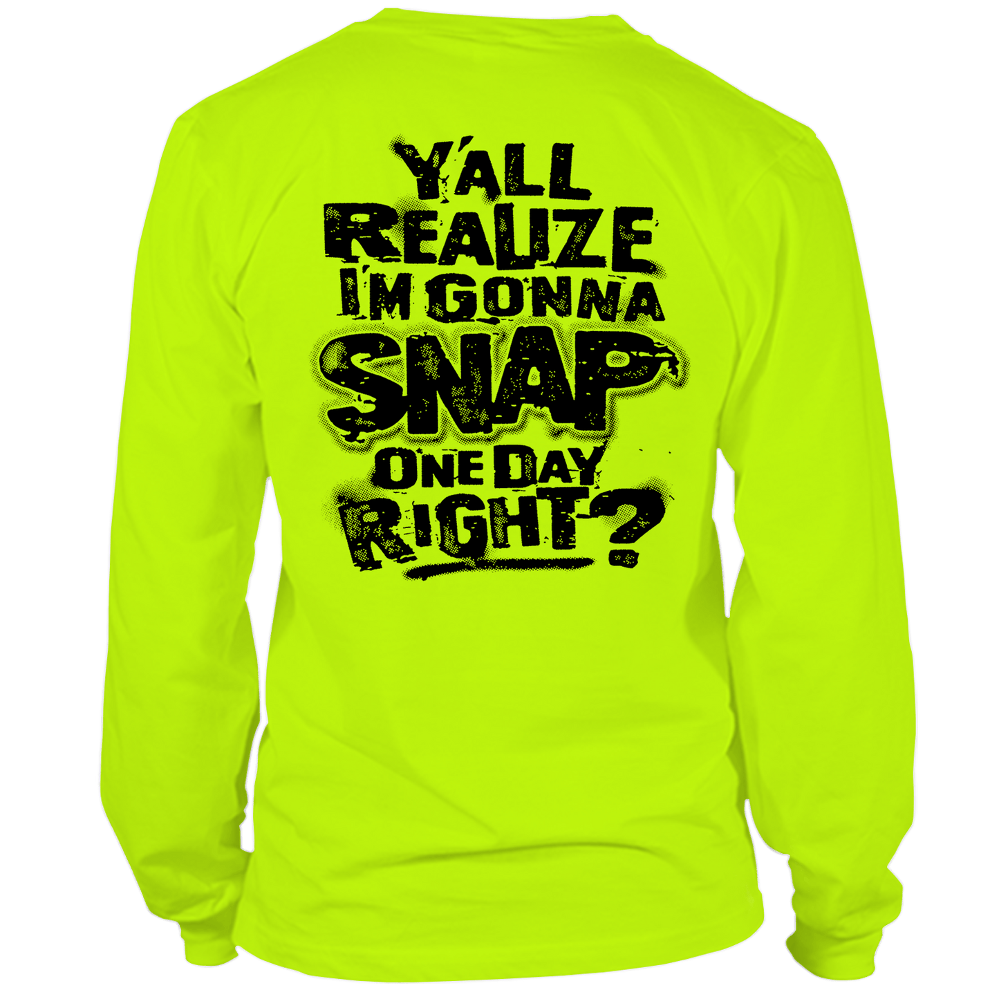 Snap - Long Sleeve Hi - Vis T-Shirt - Armed American Supply