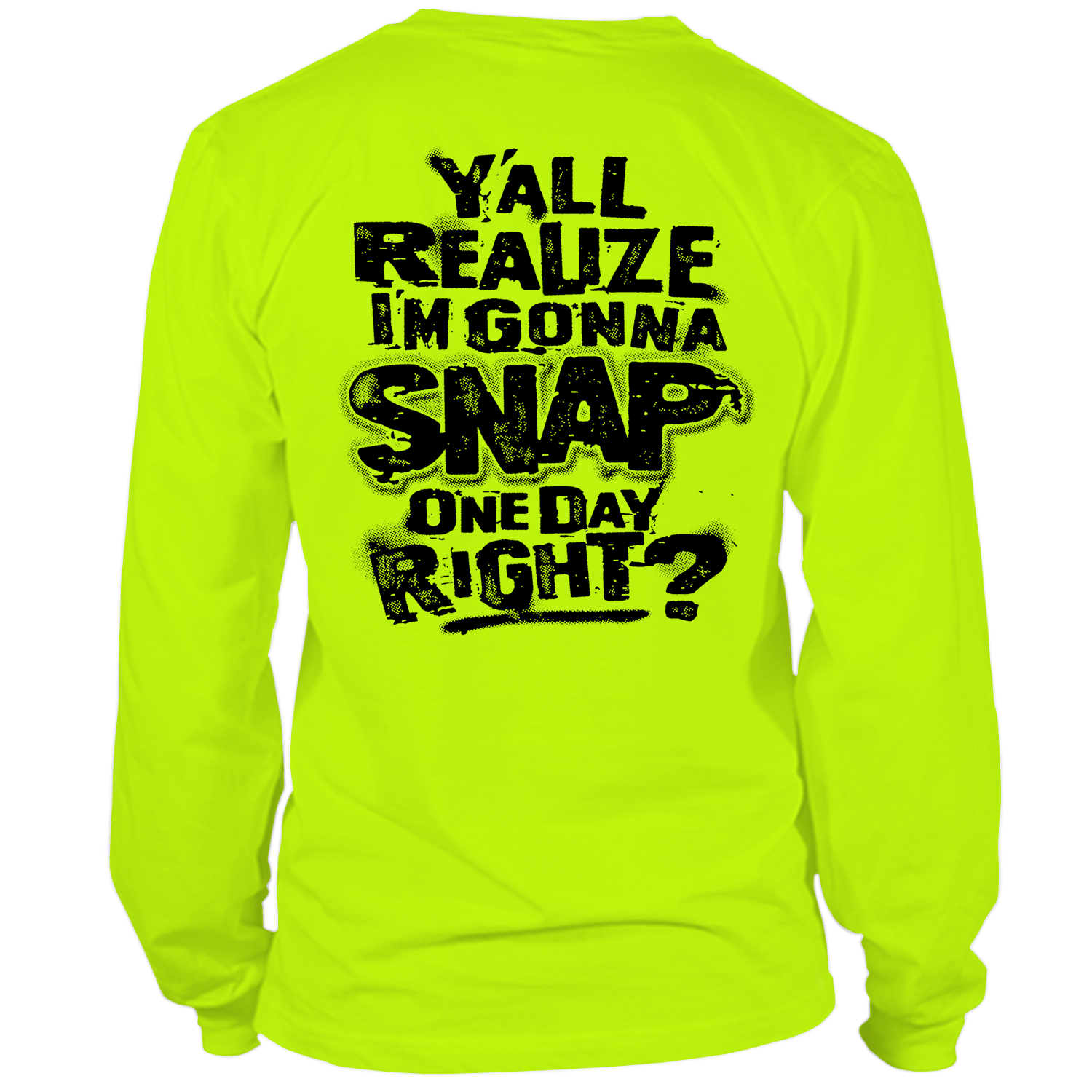 Snap - Long Sleeve Hi - Vis T-Shirt - Armed American Supply