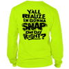 Snap - long sleeve hi-vis t-shirt