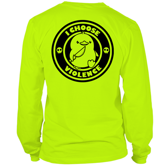Violence - Long Sleeve Hi - Vis T-Shirt - Armed American Supply