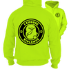 Violence - safety yellow hi-vis hoodie