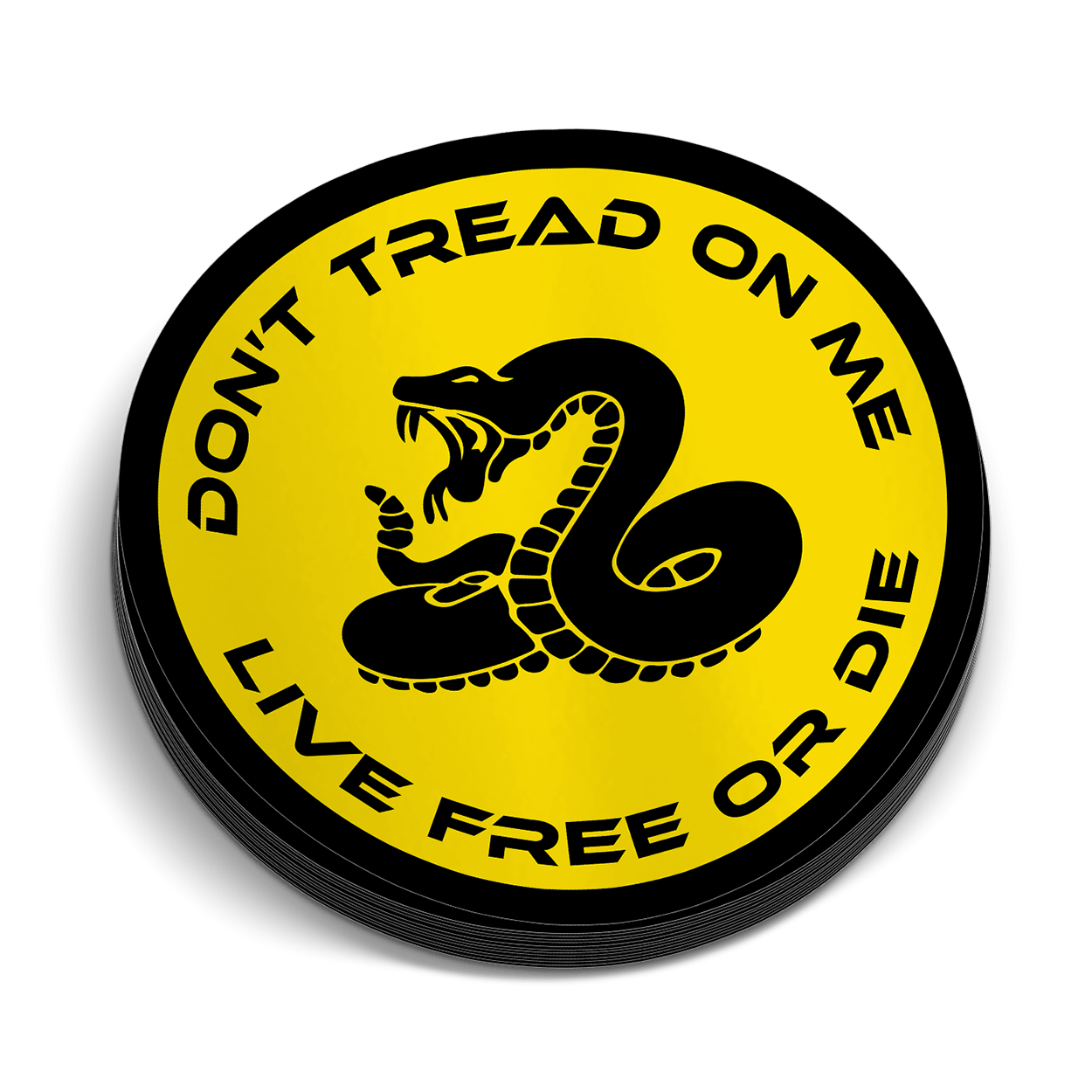 DTOM Live Free Hard Hat Decal - Armed American Supply