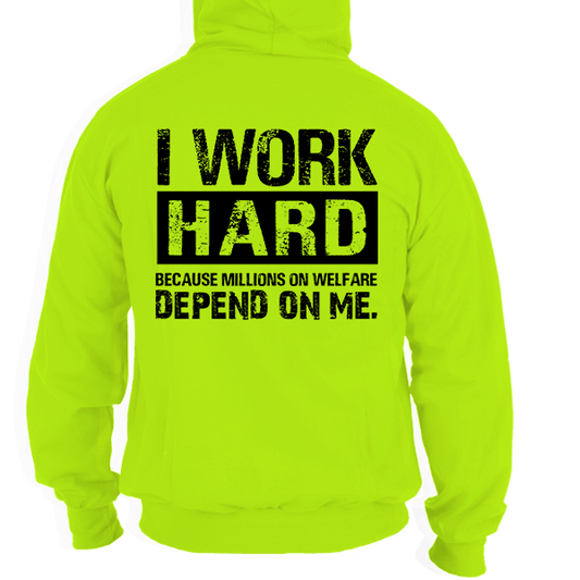 Welfare - Hi - Vis Hoodie - Armed American Supply