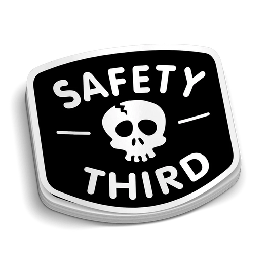 Safety Third Hard Hat Decal - Armed American Supply