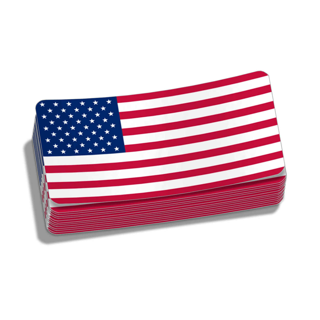Old Glory Hard Hat Decal - Armed American Supply