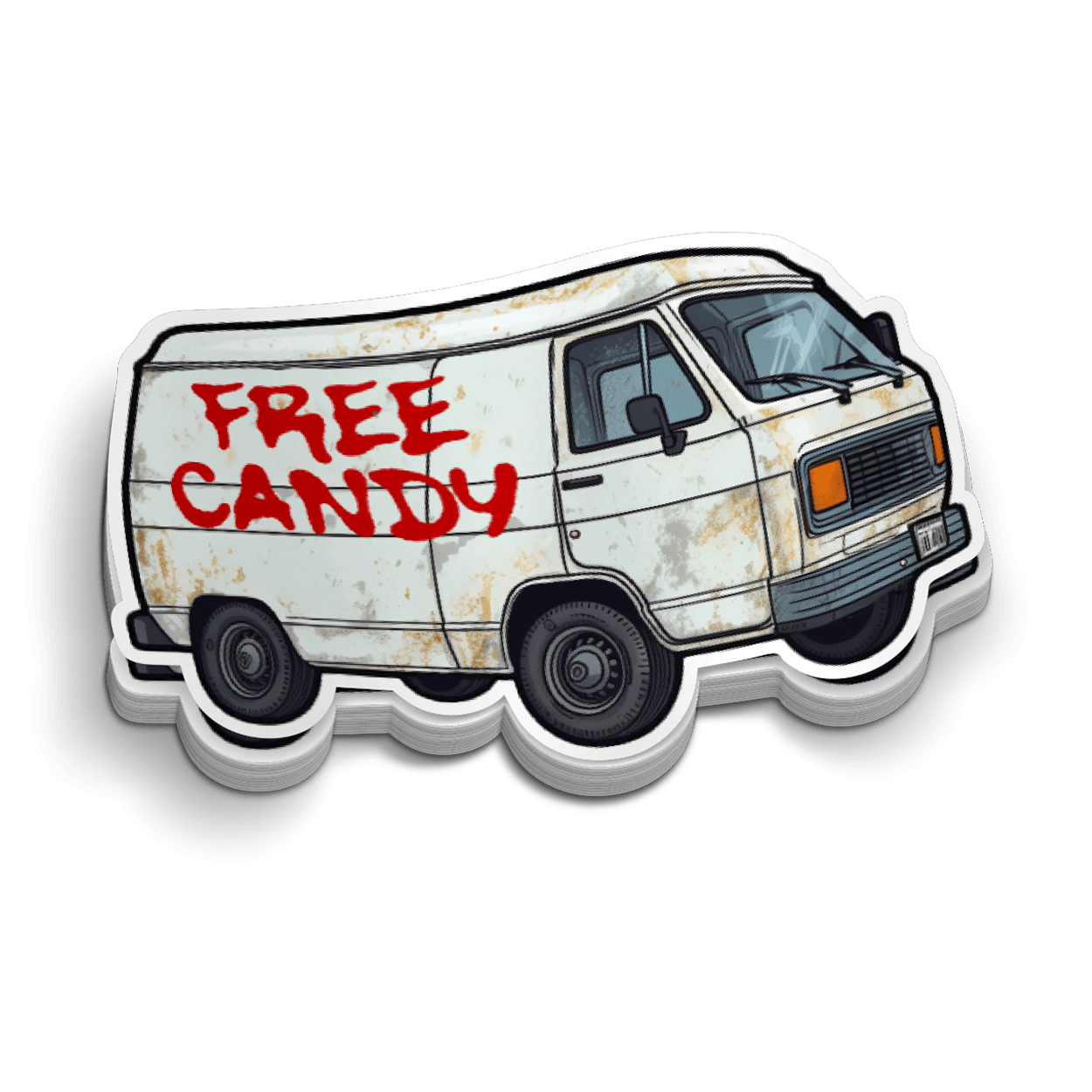 Free Candy Hard Hat Decal - Armed American Supply
